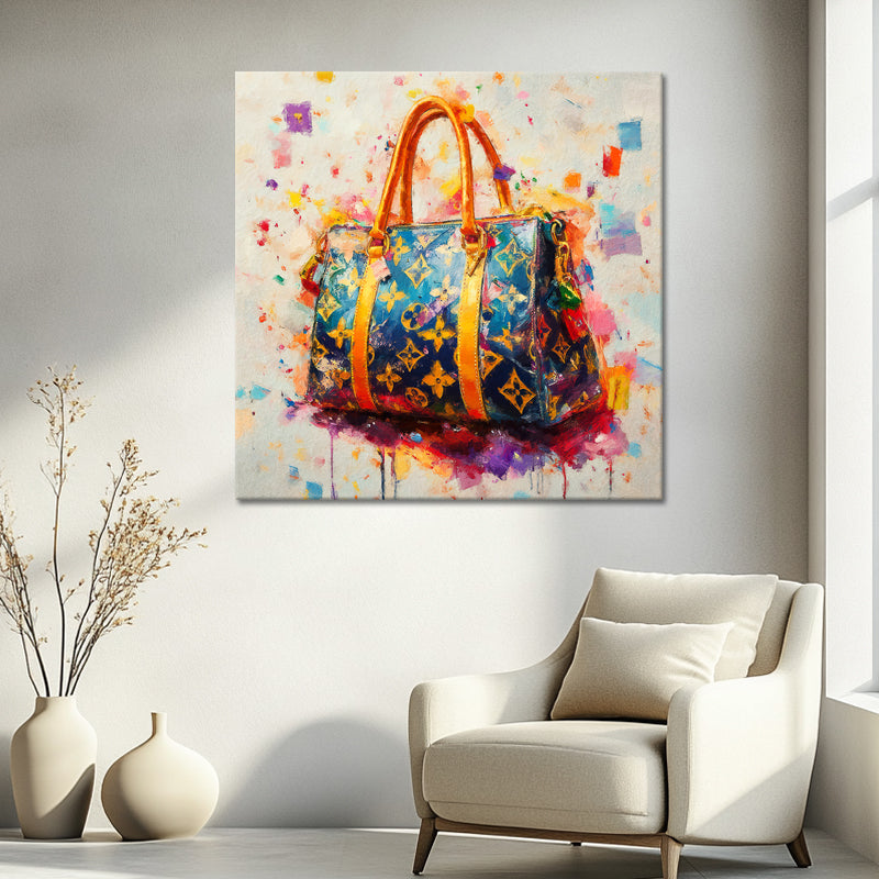 Eine farbenfrohe Louis Vuitton Tasche