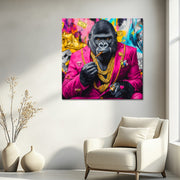 Stilvoller Gorilla