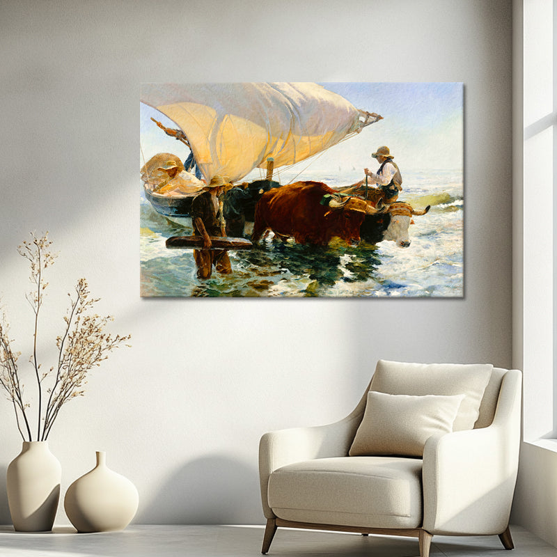 Rückkehr vom Fischfang - Joaquín Sorolla