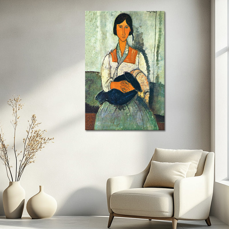 Zigeunerin mit Kind - Amedeo Modigliani
