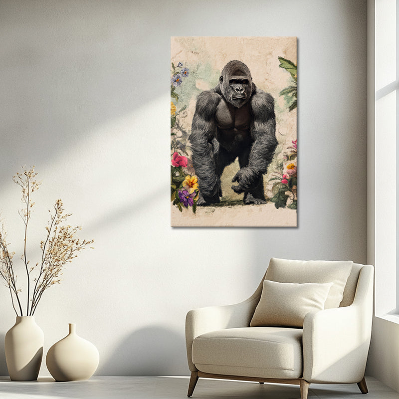 Grauer Gorilla Porträt