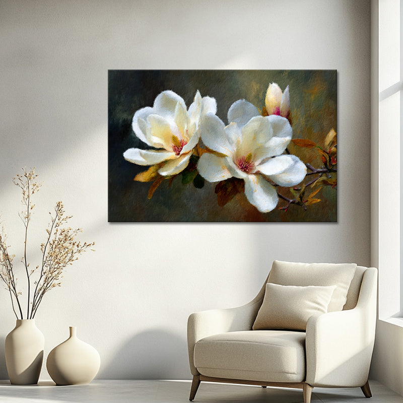 Magnolien-Kunstwerk