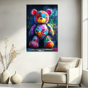 Teddybär-Kunstgemälde