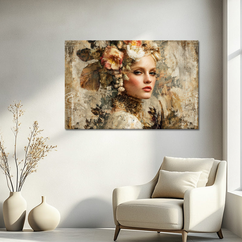 Elegante Frau Romantisch