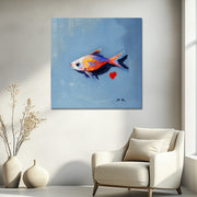 Fisch und Herzchen