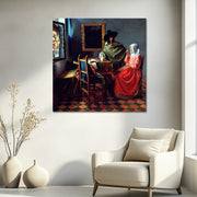 Das Weinglas - Johannes Vermeer