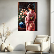 Asiatische Frau im Kimono III