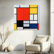 die 7 Farbkontraste - Piet Mondrian