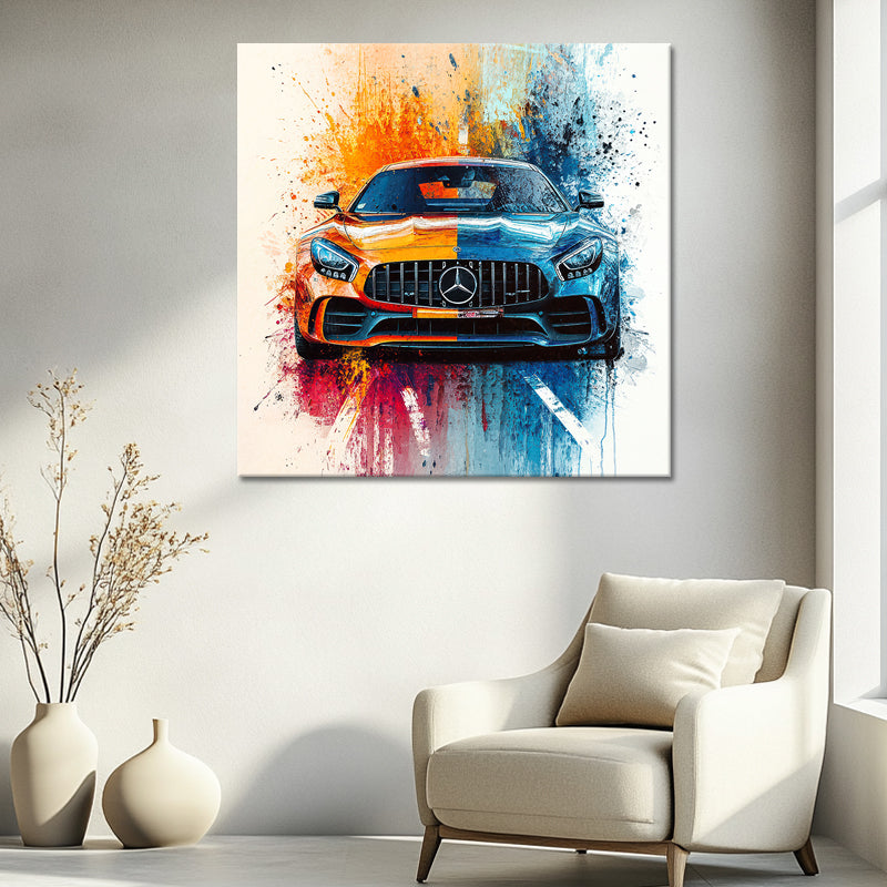 Mercedes-AMG GT Gemälde