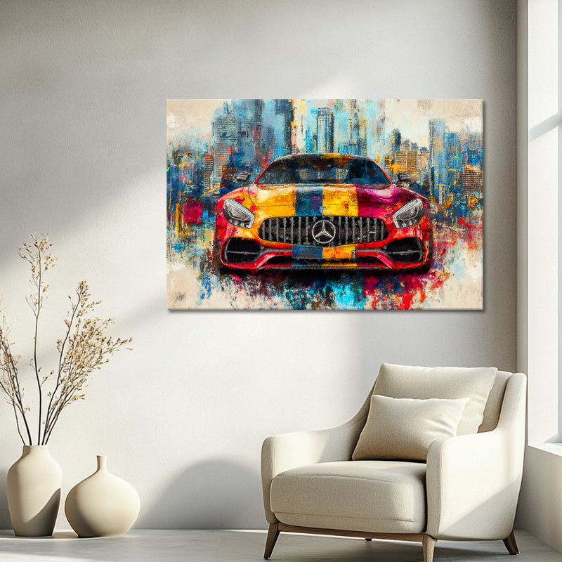 Mercedes-AMG GT abstrakt