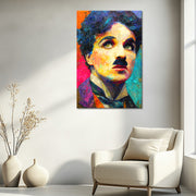Gemälde Charlie Chaplin