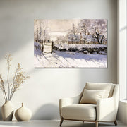 Die Elster - Claude Monet
