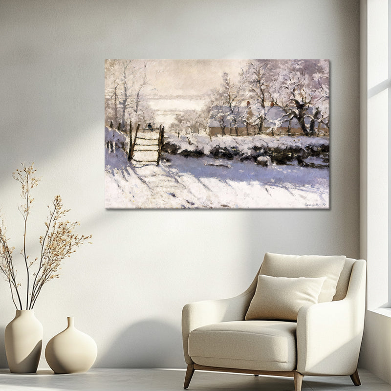 Die Elster - Claude Monet