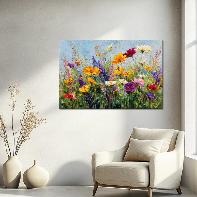 Feld voller Blumen Kunst