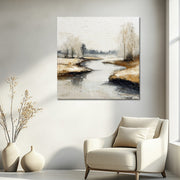 Erleuchtete Landschaft
