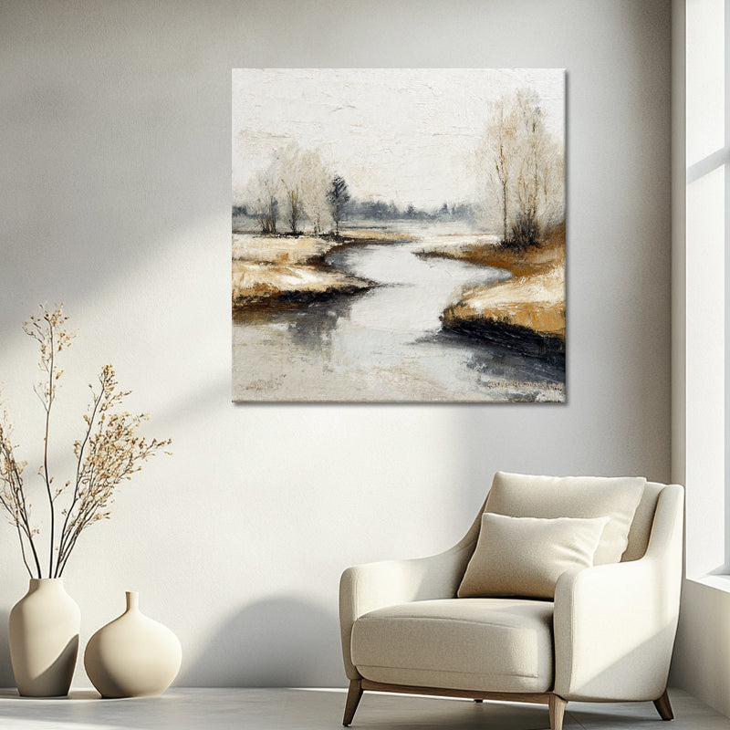 Erleuchtete Landschaft