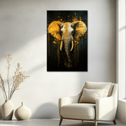 Elefant Abstraktes Kunstwerk