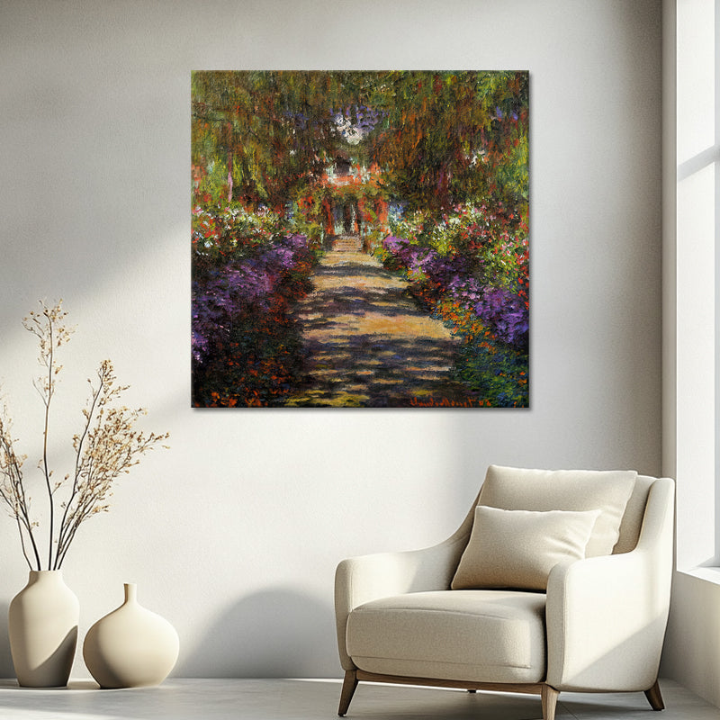 Weg im Garten des Künstlers in Giverny – Monet
