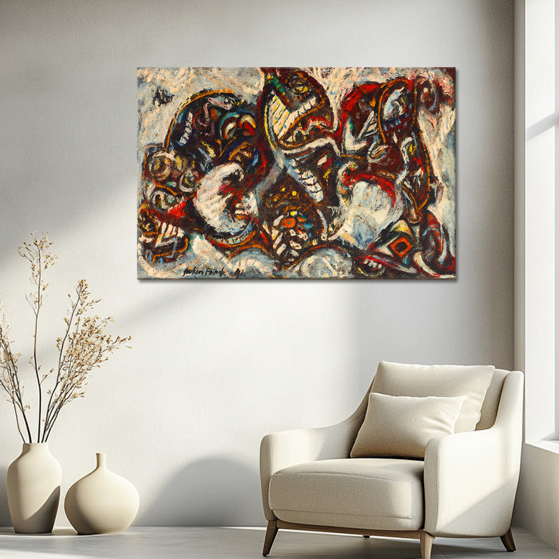 Abstrakt Nr. 23 - Jackson Pollock