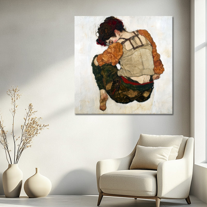 Einsamkeit - Egon Schiele (Inspiration)