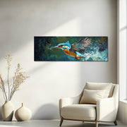 Eisvogel am Fluss