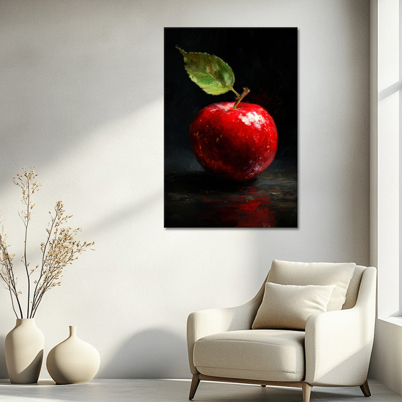 Stillleben Roter Apfel