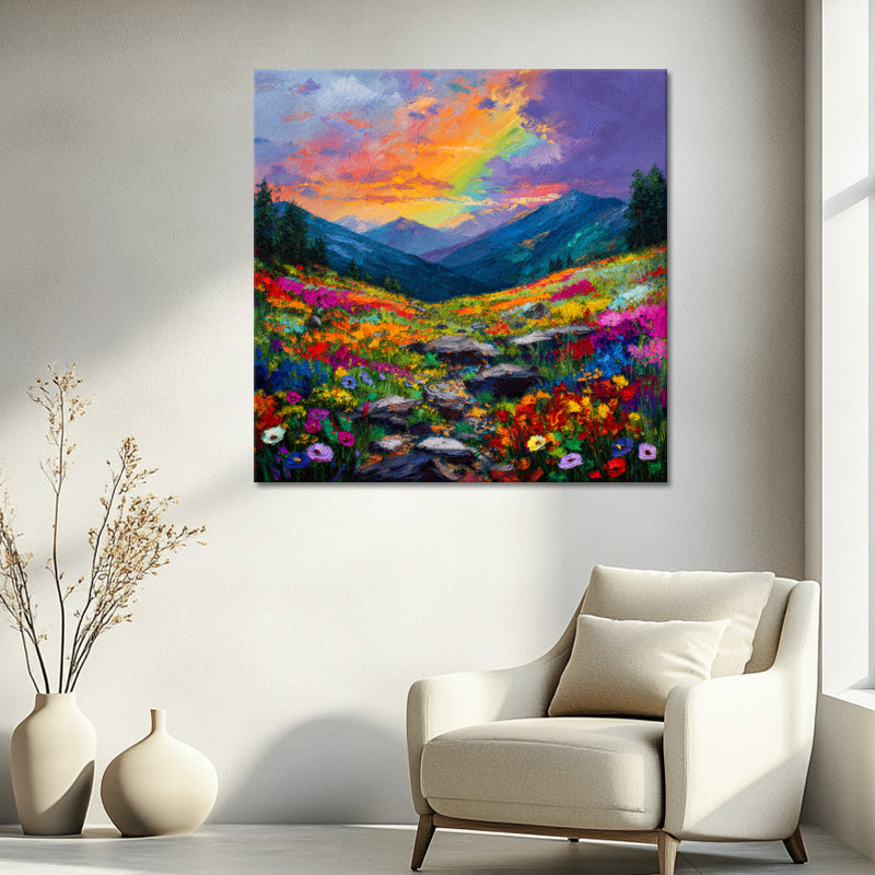 Bunte Landschaft