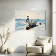 Jungen im Dory-Boot – Winslow Homer