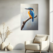Eisvogel-Gemälde Kunst