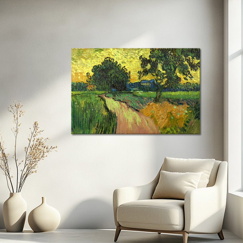 Landschaft bei Dämmerung – Van Gogh