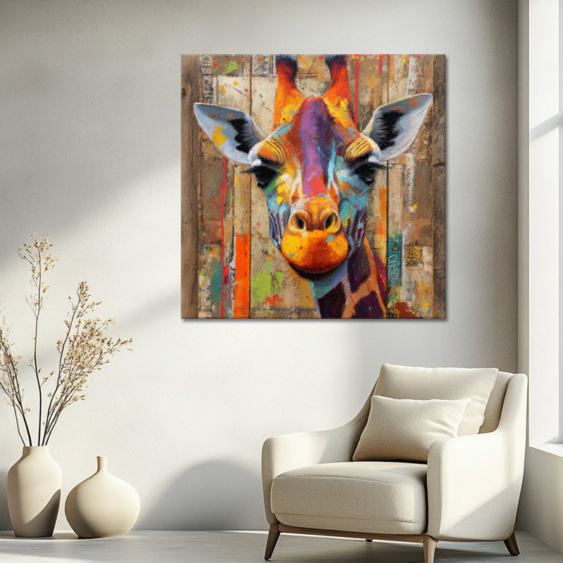 Bunte Giraffe