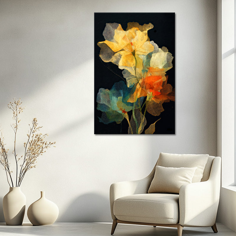 Blumen in zarten Farben