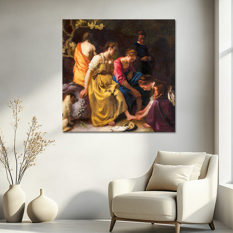 Diana und ihre Gefährtinnen – Johannes Vermeer