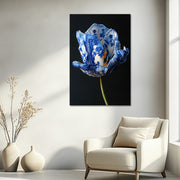 Tulpe im Delfter-Blau-Stil