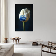 Eine Tulpe im Delfter Stil