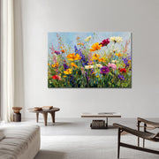 Feld voller Blumen Kunst