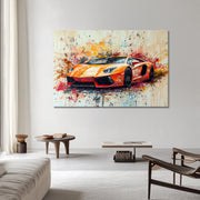 Lamborghini Aventador Kunst