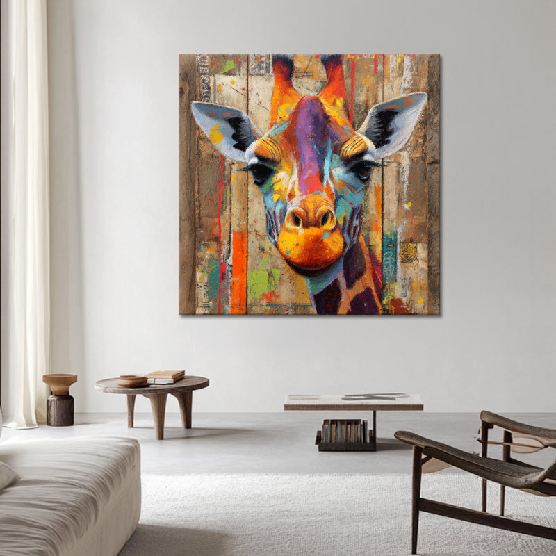 Bunte Giraffe