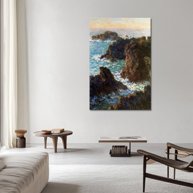 Die Felsen von Belle-Île - Monet