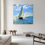 Segelboot – Monet (Inspiration)