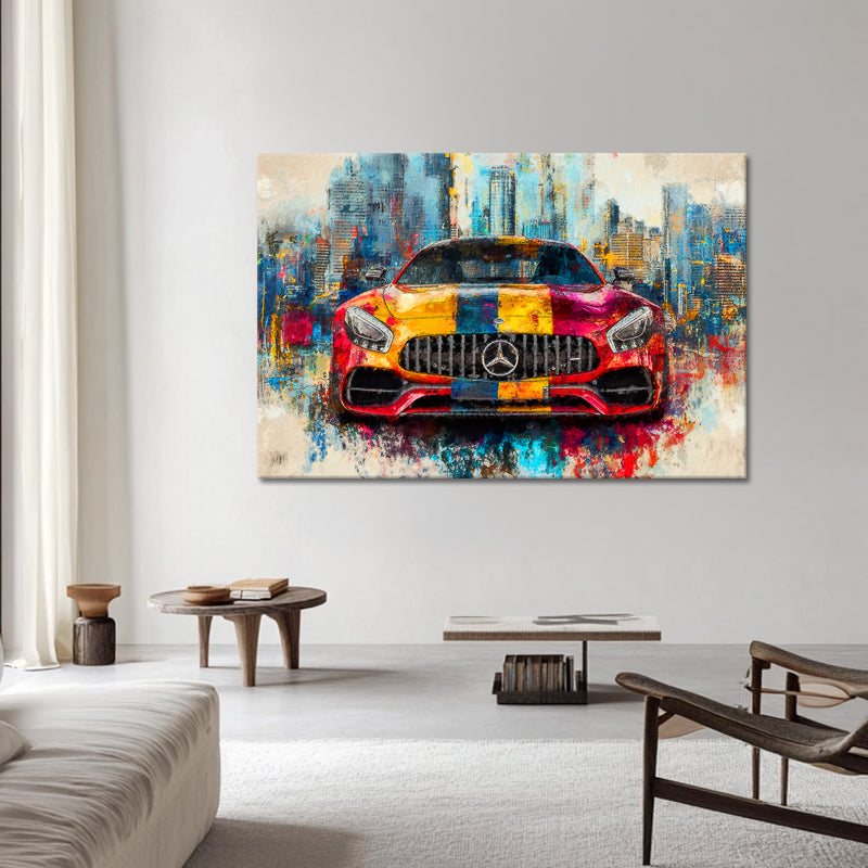 Mercedes-AMG GT abstrakt