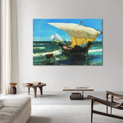 An der Küste von Valencia - Joaquín Sorolla