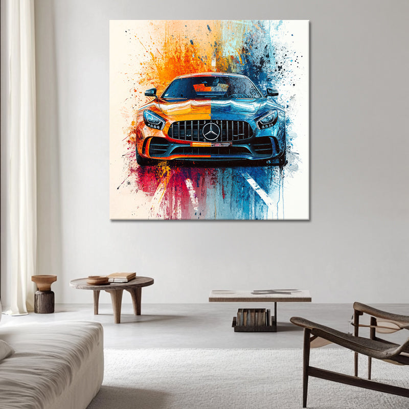 Mercedes-AMG GT Gemälde