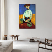 Junge Frau mit Tulpen – Henri Matisse