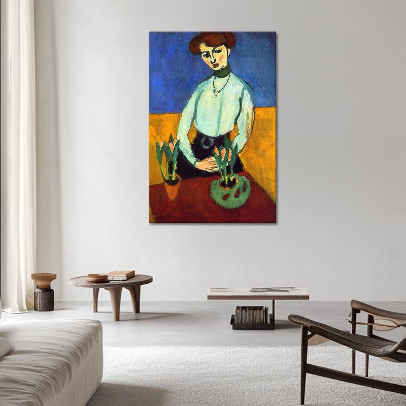 Junge Frau mit Tulpen – Henri Matisse