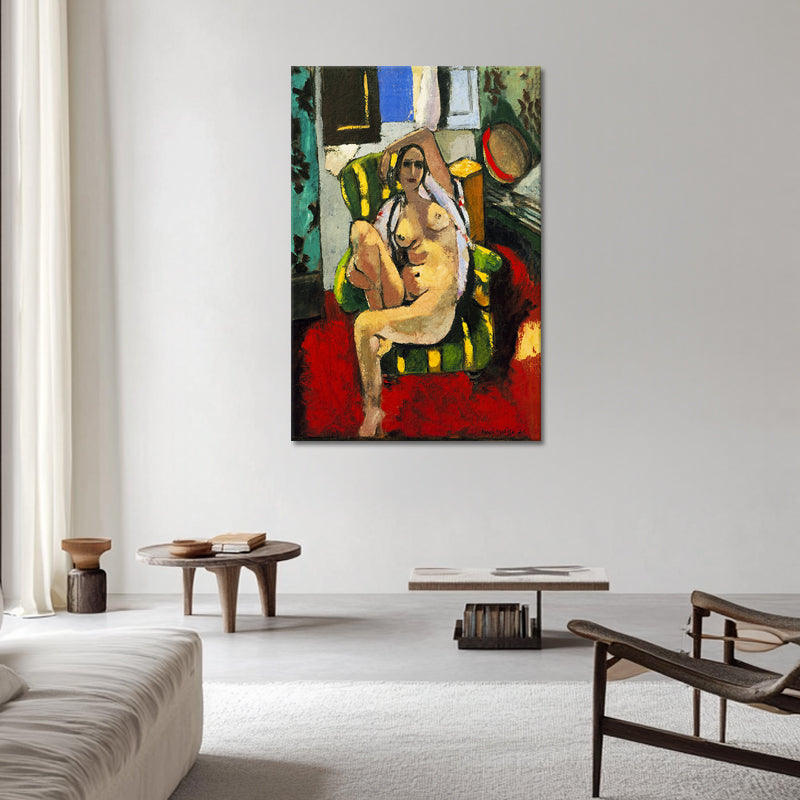 Odaliske mit Tamburin - Henri Matisse