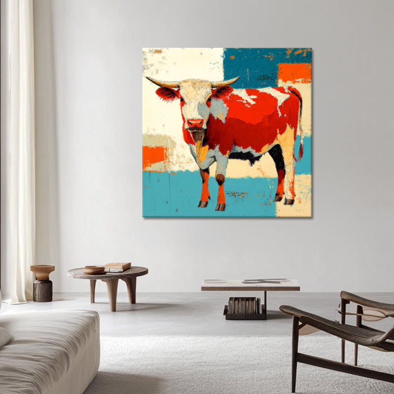 Stier in Bewegung