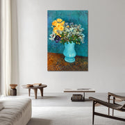 Vase mit Flieder, Margeriten und Anemonen - Van Gogh