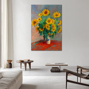 Sonnenblumenstrauß – Monet