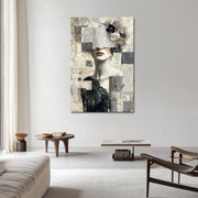 Mixed-Media-Porträt